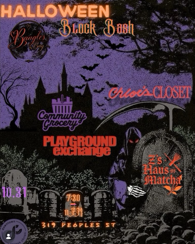 Halloween Block Bash — event imagery