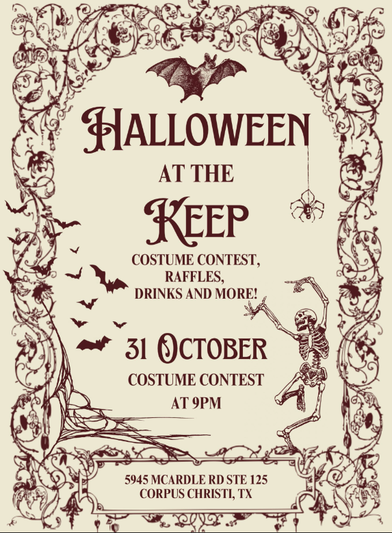 Halloween At The Keep — event imagery