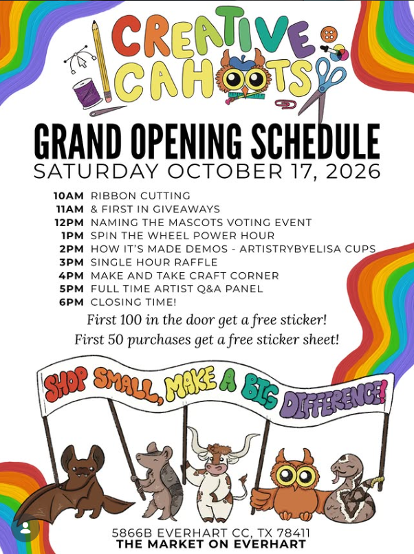 Creative Cahoots Grand Opening — event imagery