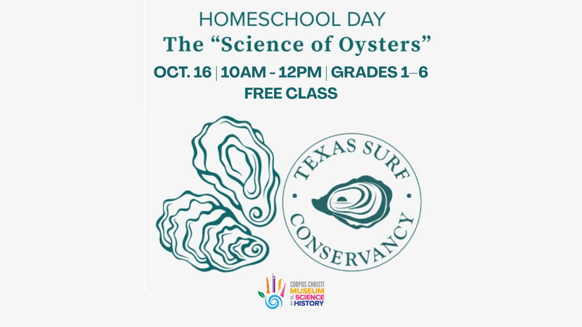 FREE Homeschool Day: The “Science of Oysters” — event imagery