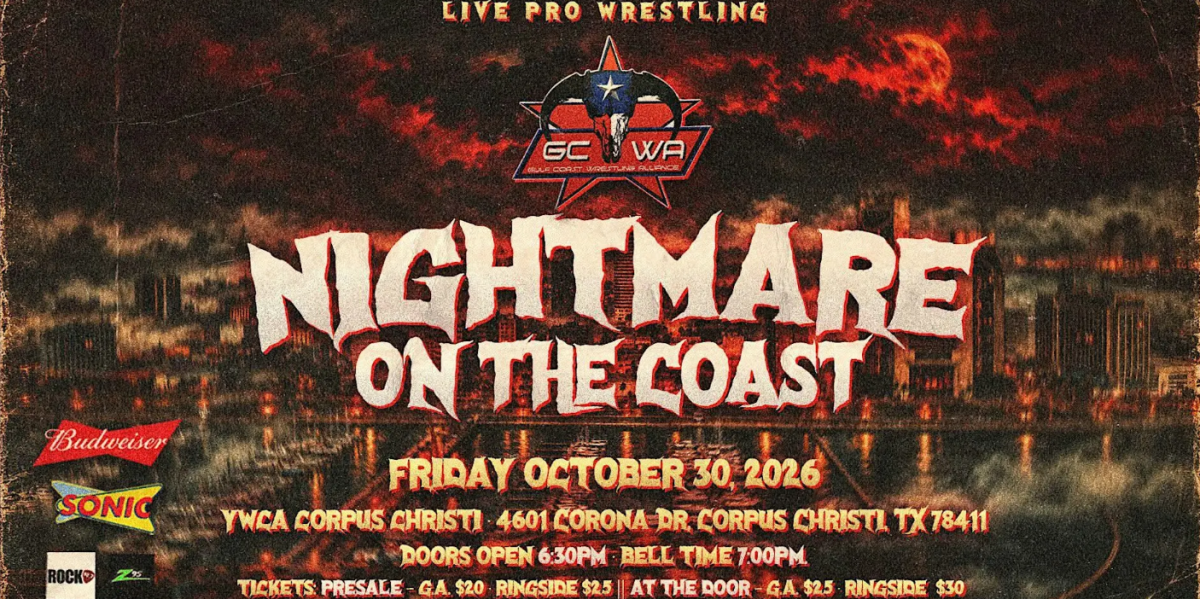 GCWA Presents: Nightmare on the Coast — event imagery