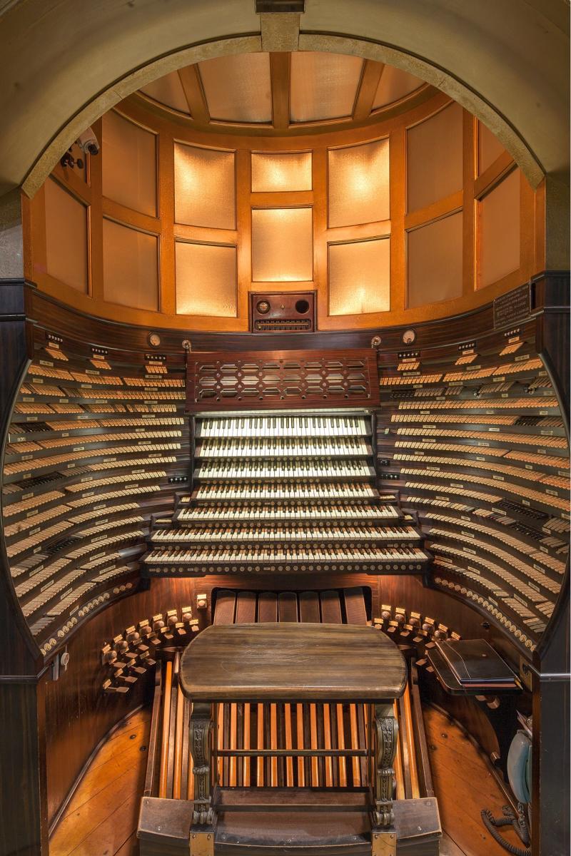 Boardwalk organ top