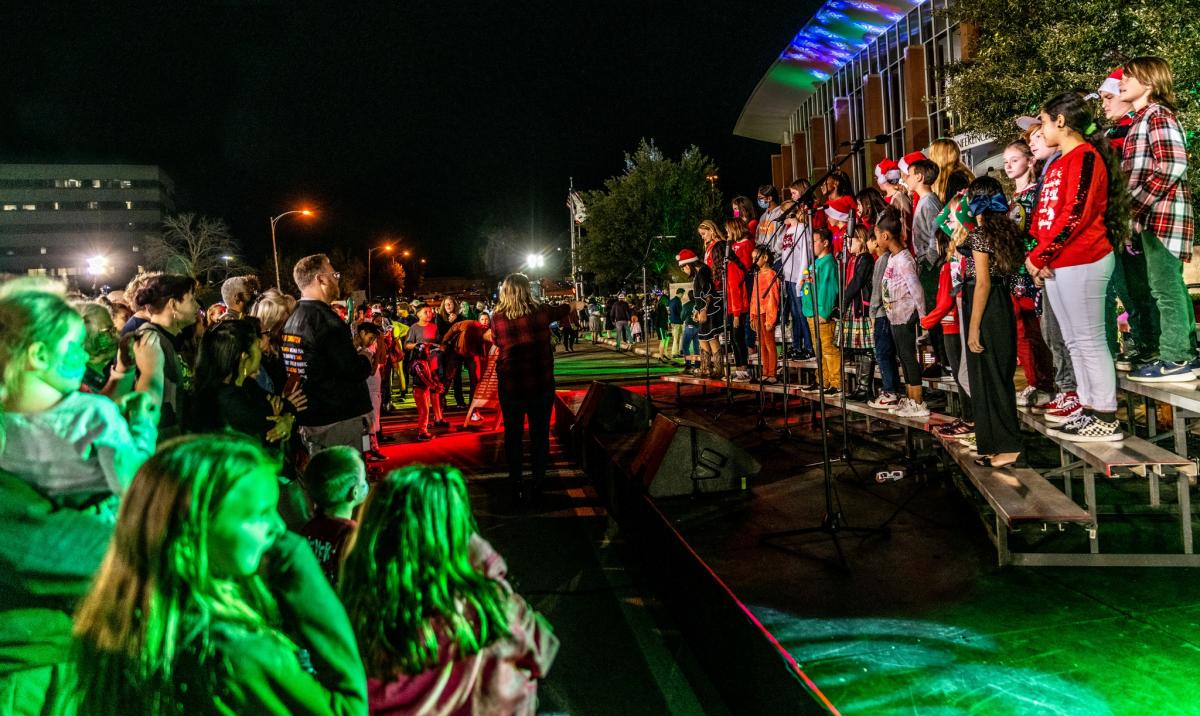 Hurst Christmas Tree Lighting