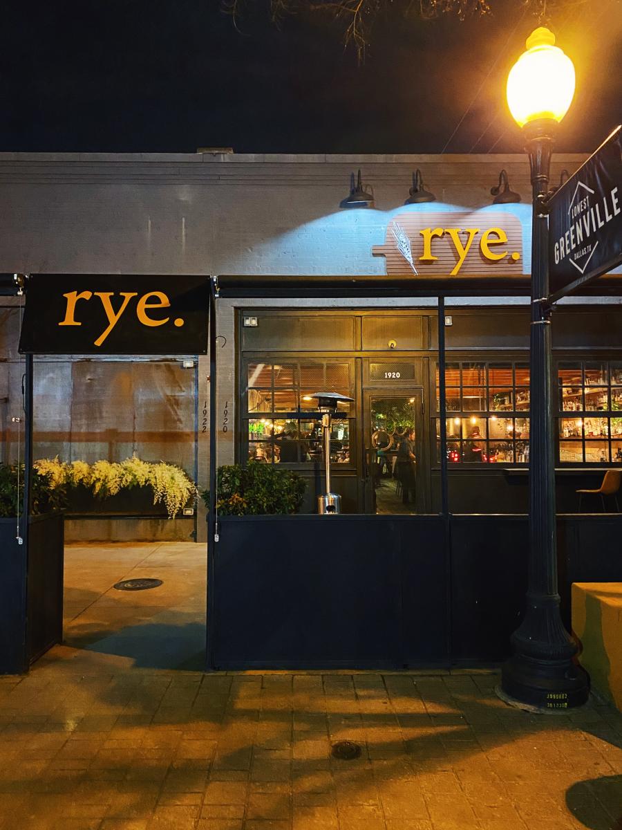 The Rye Bar Rum Dinner at Rye