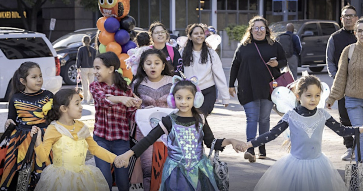 Trick or Treat on Downtown Streets