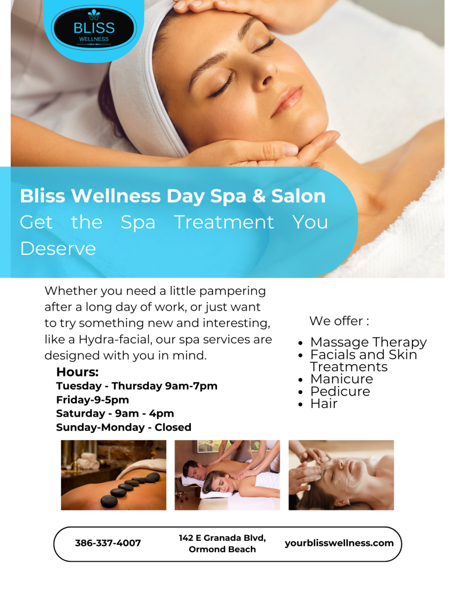 Bliss Wellness Day Spa Ormond Beach, FL 32176