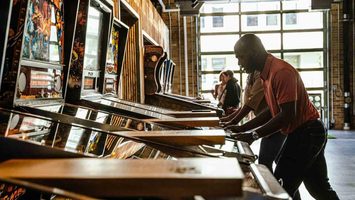 Pins Mechanical Company at The Garage at Bottleworks Indianapolis, IN