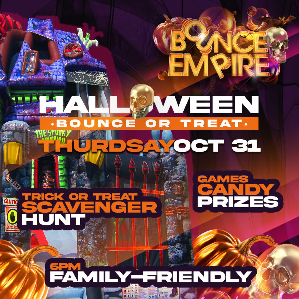 Bounce or Treat Halloween Scavenger Hunt