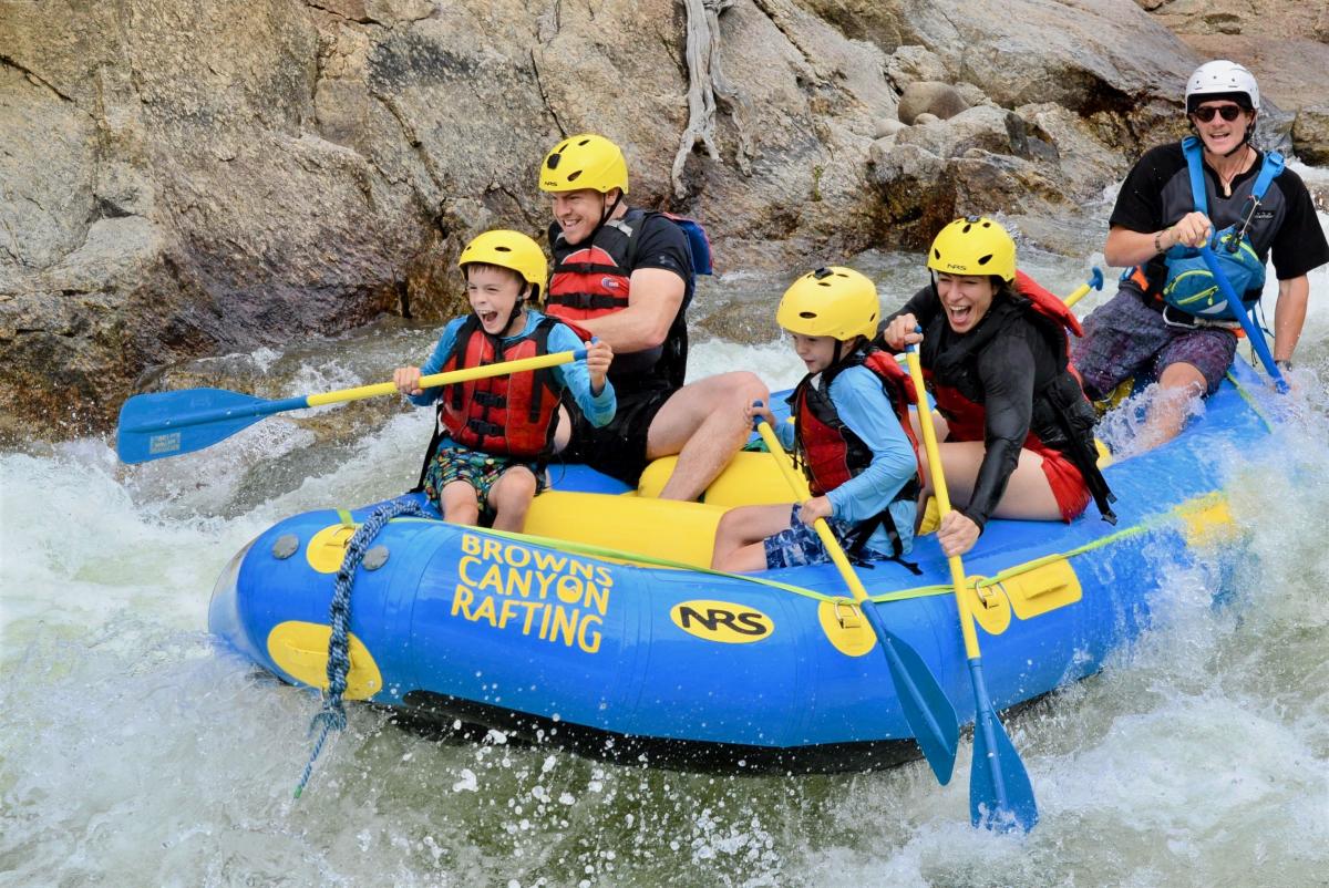 Browns Canyon Rafting