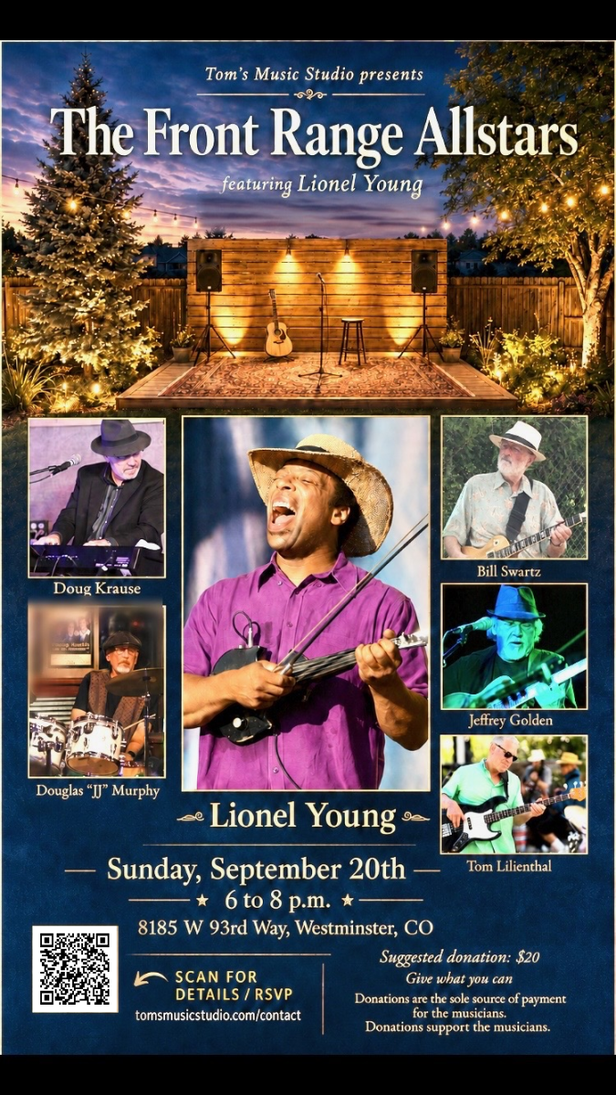 Backyard Concert Front Range Allstars Featuring Lionel Young