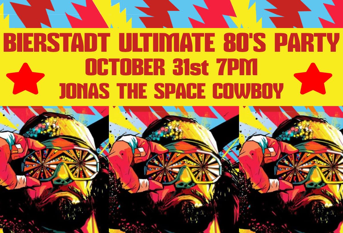 Ultimate 80's Halloween Party! Featuring Jonas the Space Cowboy