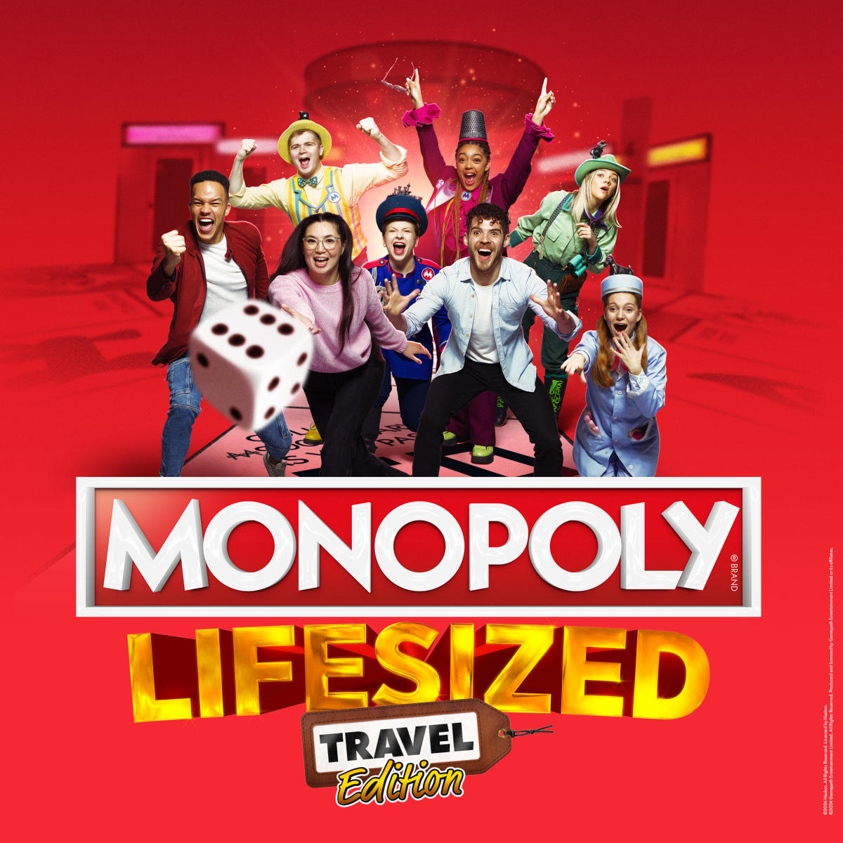 Monopoly Livesized Travel Edition