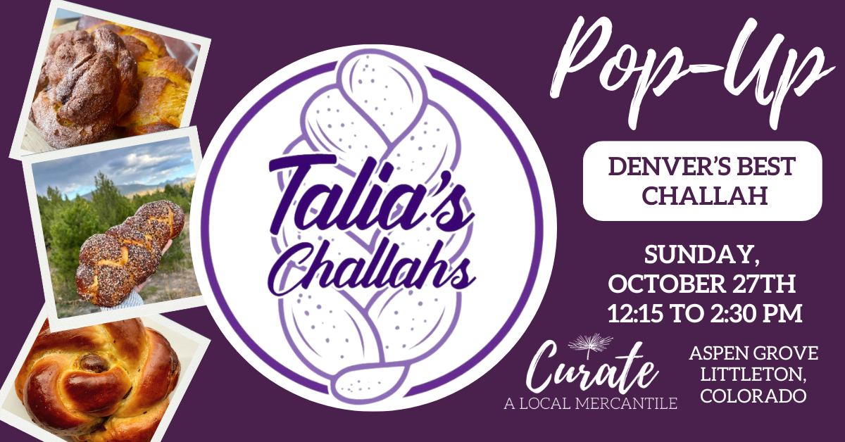 'Denvers Best Challah' Pop Up