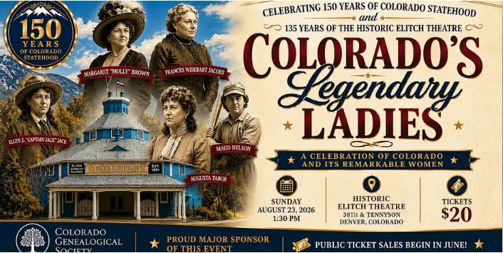 Celebrating 150 Years of Colorado and Its Legendary Ladies