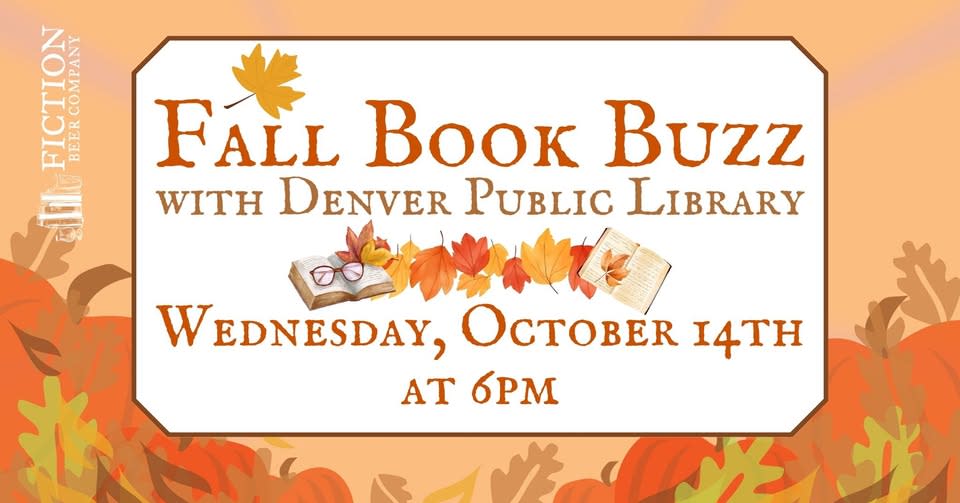 Fall Book Buzz with Denver Public Library