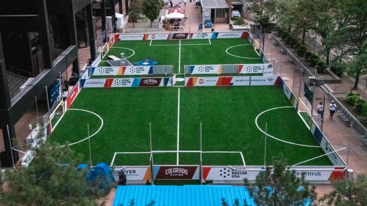 Colorado Rapids Soccer Celebration at Skyline Park