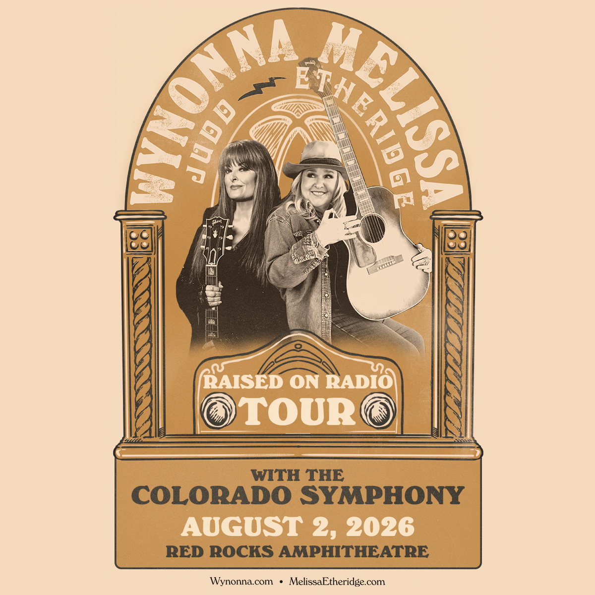 Wynonna Judd & Melissa Etheridge with the Colorado Symphony