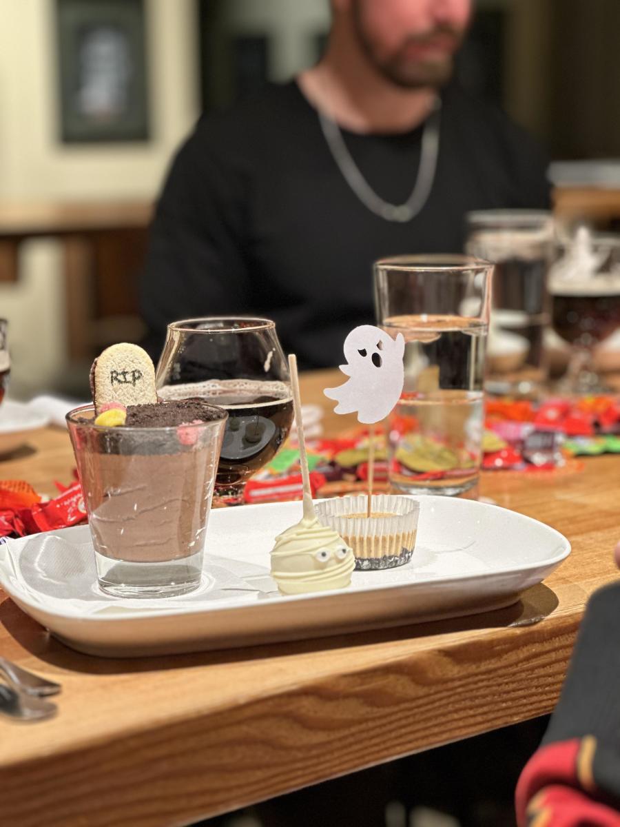 Spooktacular Dessert Pairing