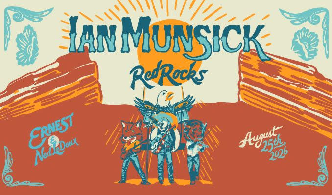 Ian Munsick with ERNEST and Ned LeDoux