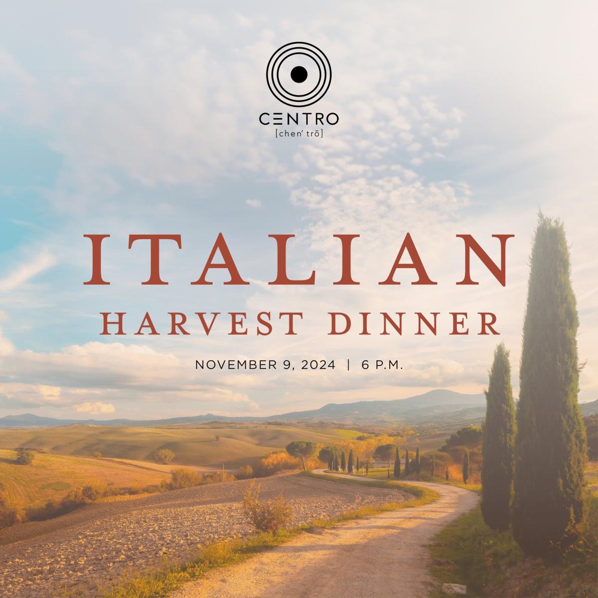Italian Harvest Dinner
