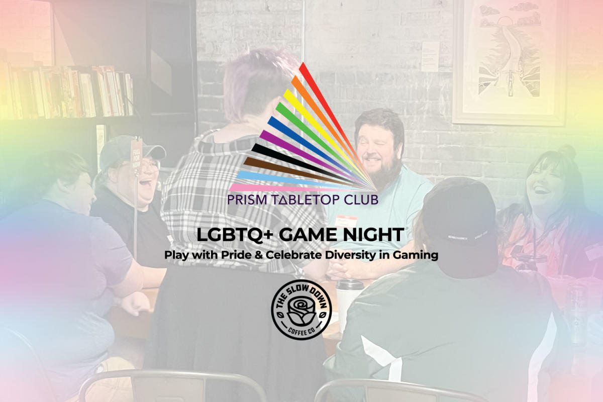 Prism Tabletop Club LGBTQ+ Wednesday Game Night