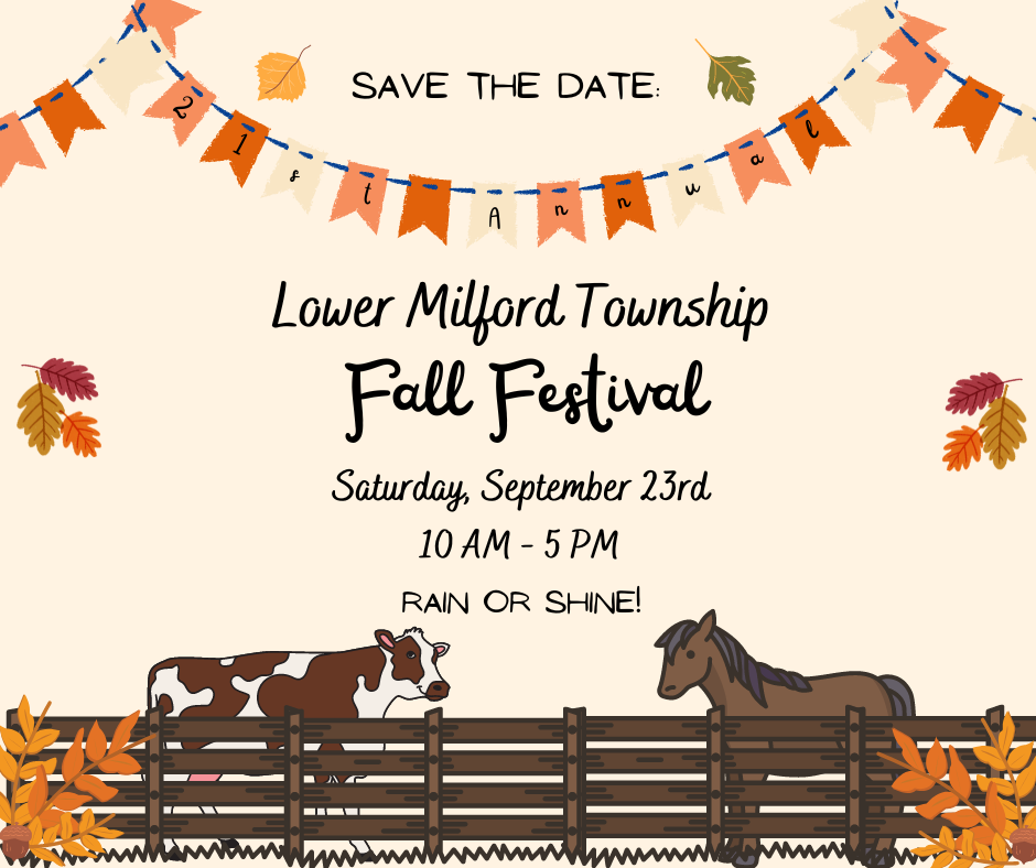 21st Annual Lower Milford Township Fall Festival