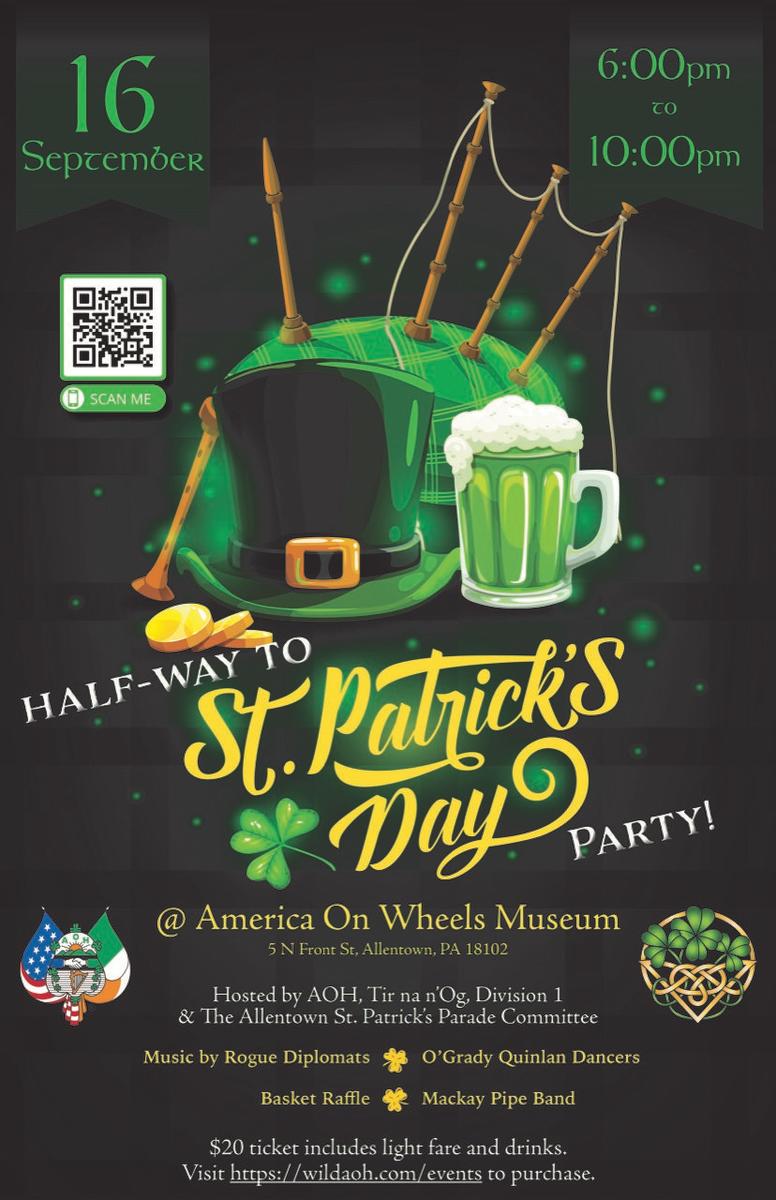 Halfway to St. Patrick’s Day Party