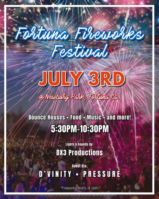 Fortuna Fireworks Festival