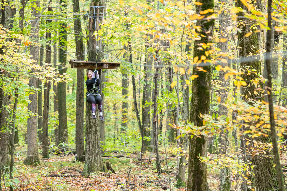 Bristol Mountain Aerial Adventures Canandaigua, NY