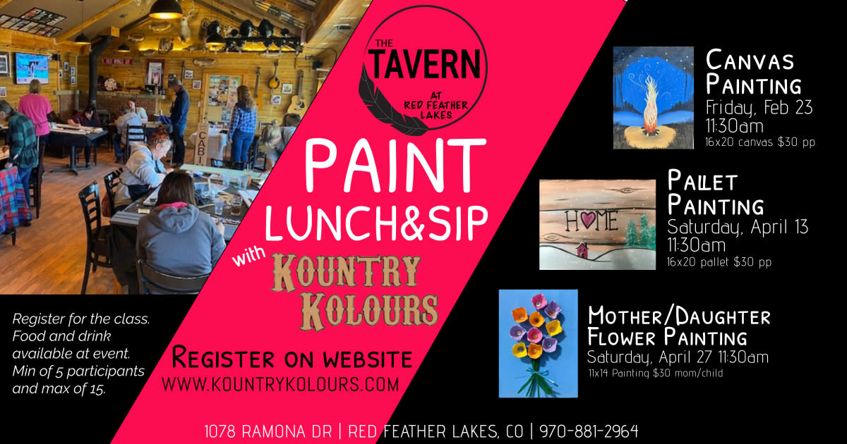 Paint, Lunch and Sip!