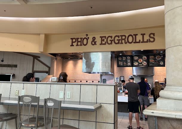 3 Girls Pho and Eggrolls Central Mall Food Court 3 Girls Pho and Eggrolls Central Mall Food Court