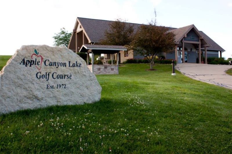 Apple Canyon Lake Golf Course in Apple River, IL Galena Country
