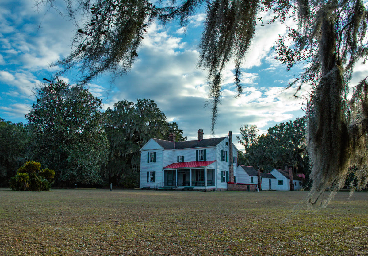 Hofwyl-Broadfield Plantation historic grounds in Brunswick