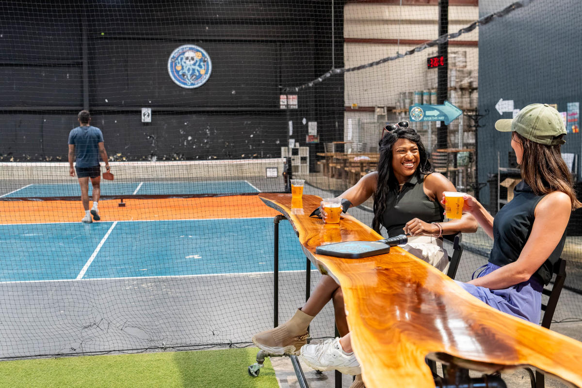 Pickleball Courts at Broad Leaf Brewery Kentwood MI 49512