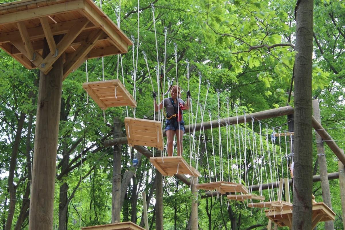 TreeRunner Grand Rapids Adventure Park Grand Rapids MI, 49525