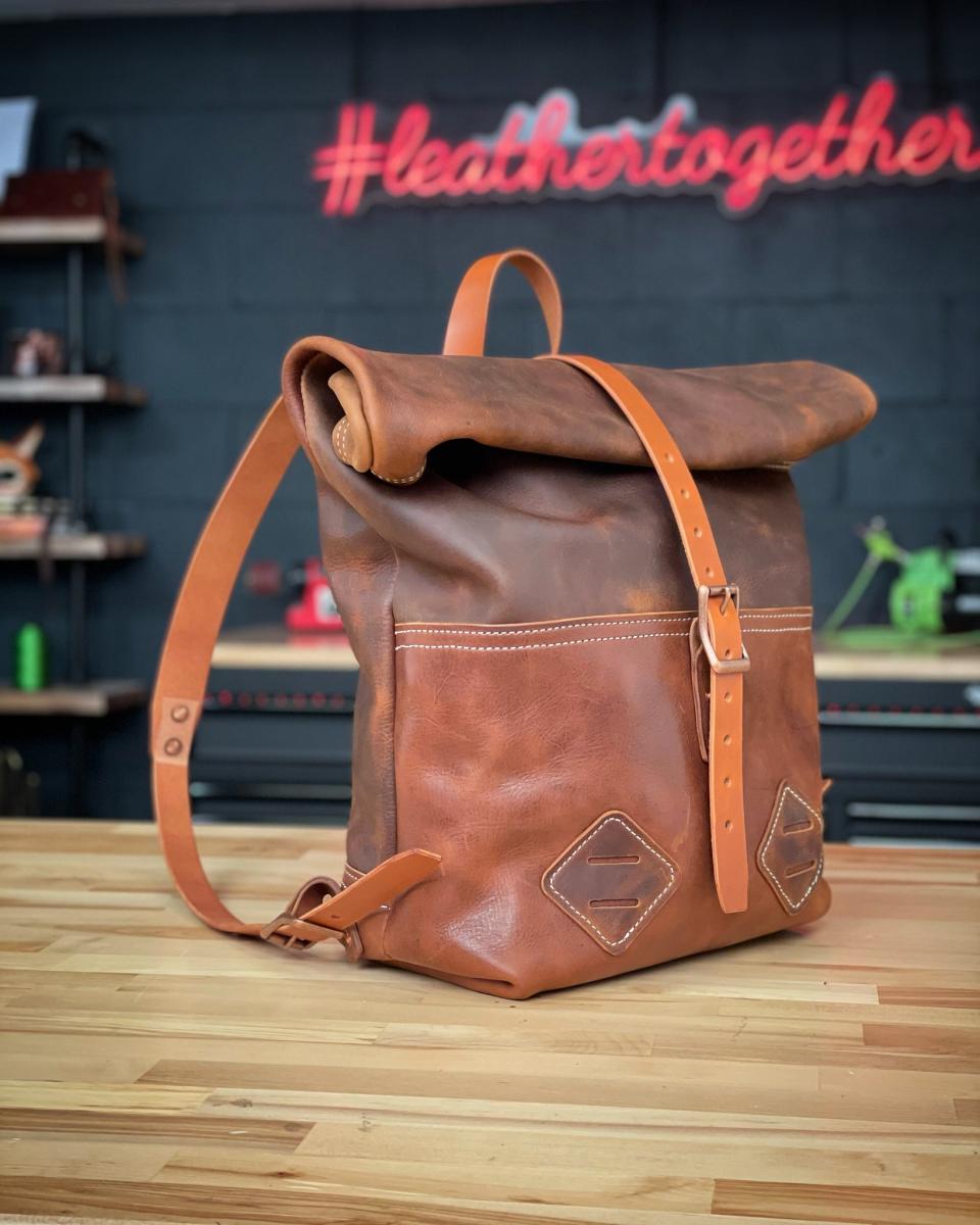 Leather Roll-top Backpack Class - GRAND RAPIDS MI, 49508