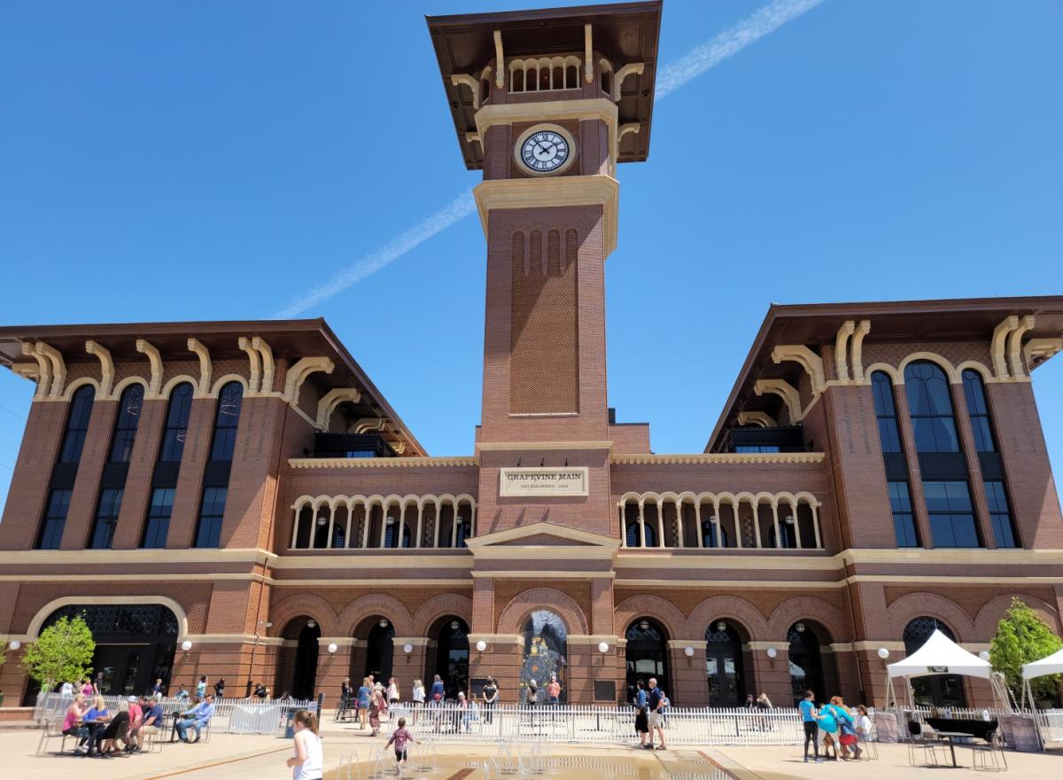 Peace Plaza at Grapevine Main Station