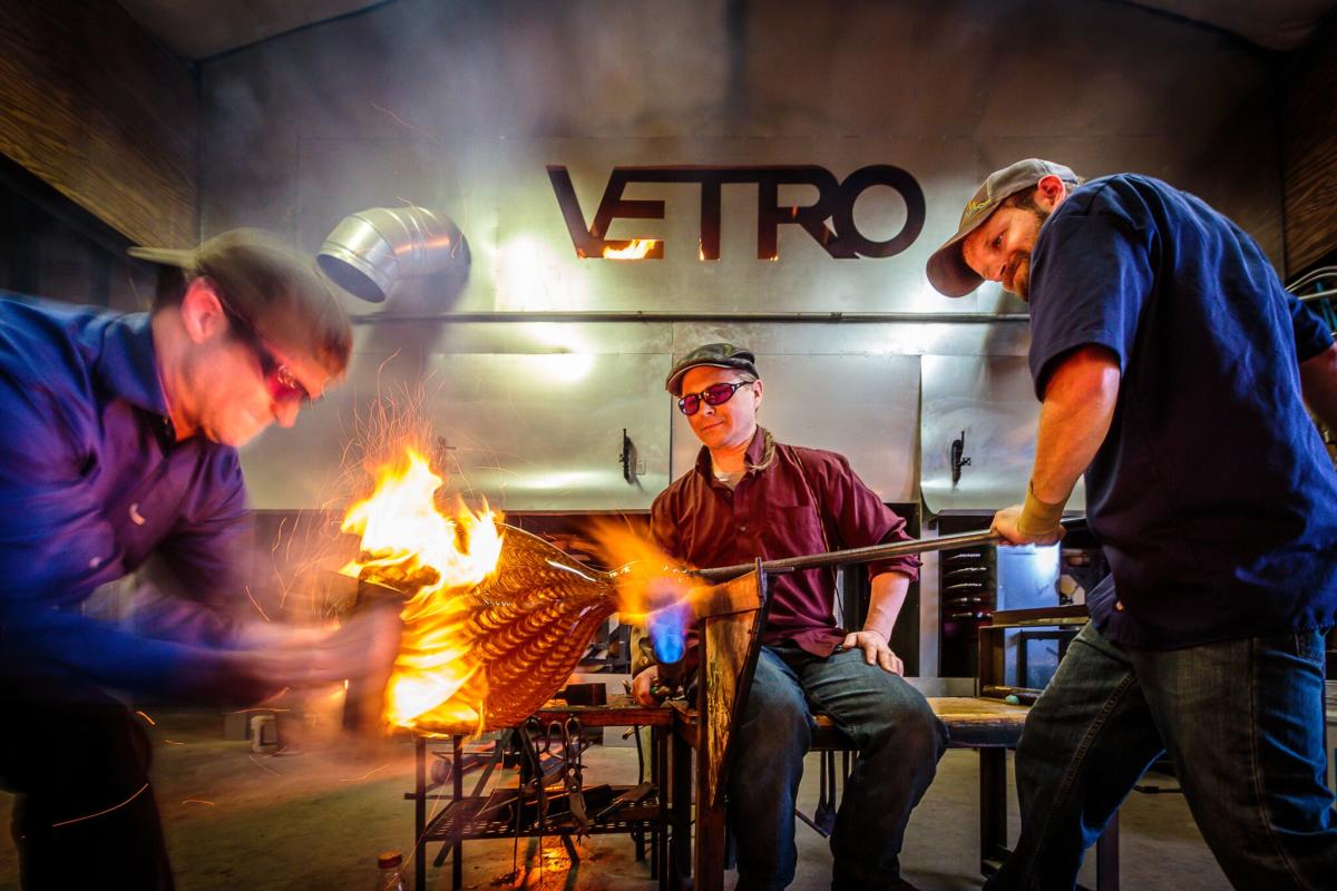 Grapevine Glassblowing Studio Vetro Art Gallery