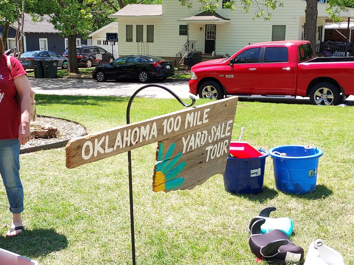 Oklahoma 100 Mile Yard Sale Tour Green Country Oklahoma Official Site