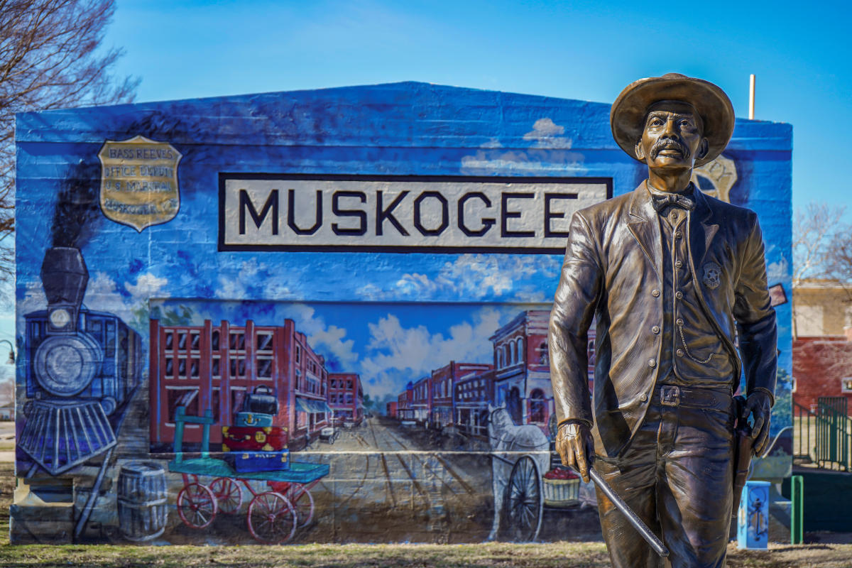 Bass Reeves Statue | Green Country Oklahoma | Official Site
