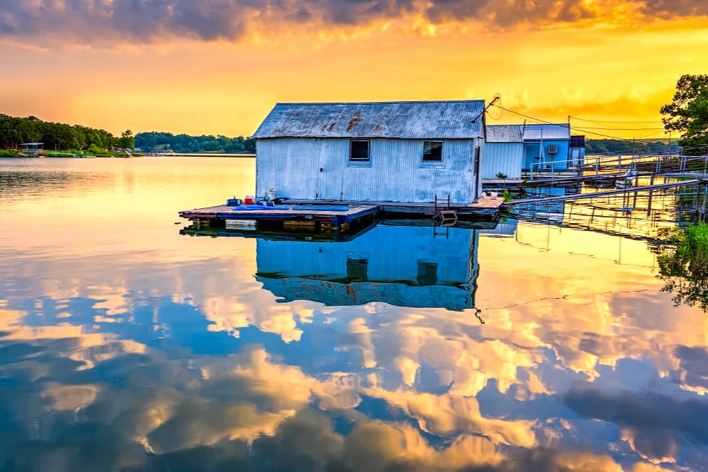 Bluestem Lake & Bluestem Falls Green Country Oklahoma Official Site