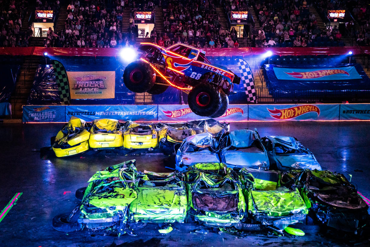 Hot Wheels Monster Trucks Live Glow Party Green Country Oklahoma Official Site