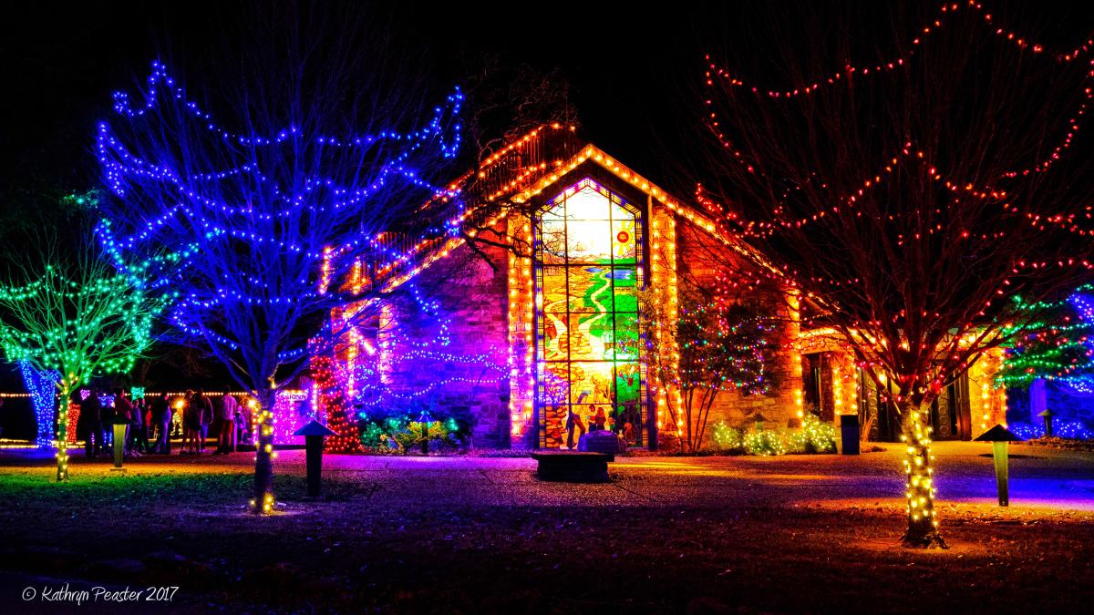 Woolaroc Wonderland of Lights Green Country Oklahoma Official Site