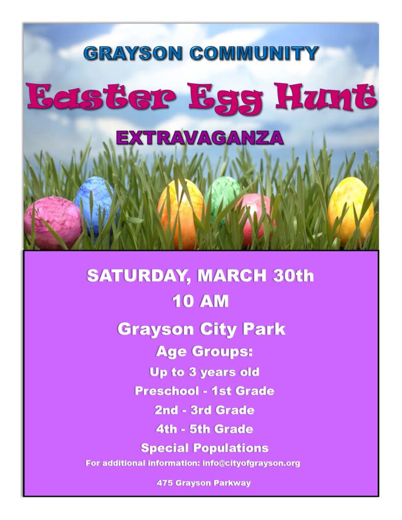 🐣Easter Egg Hunt🐰 County, GA