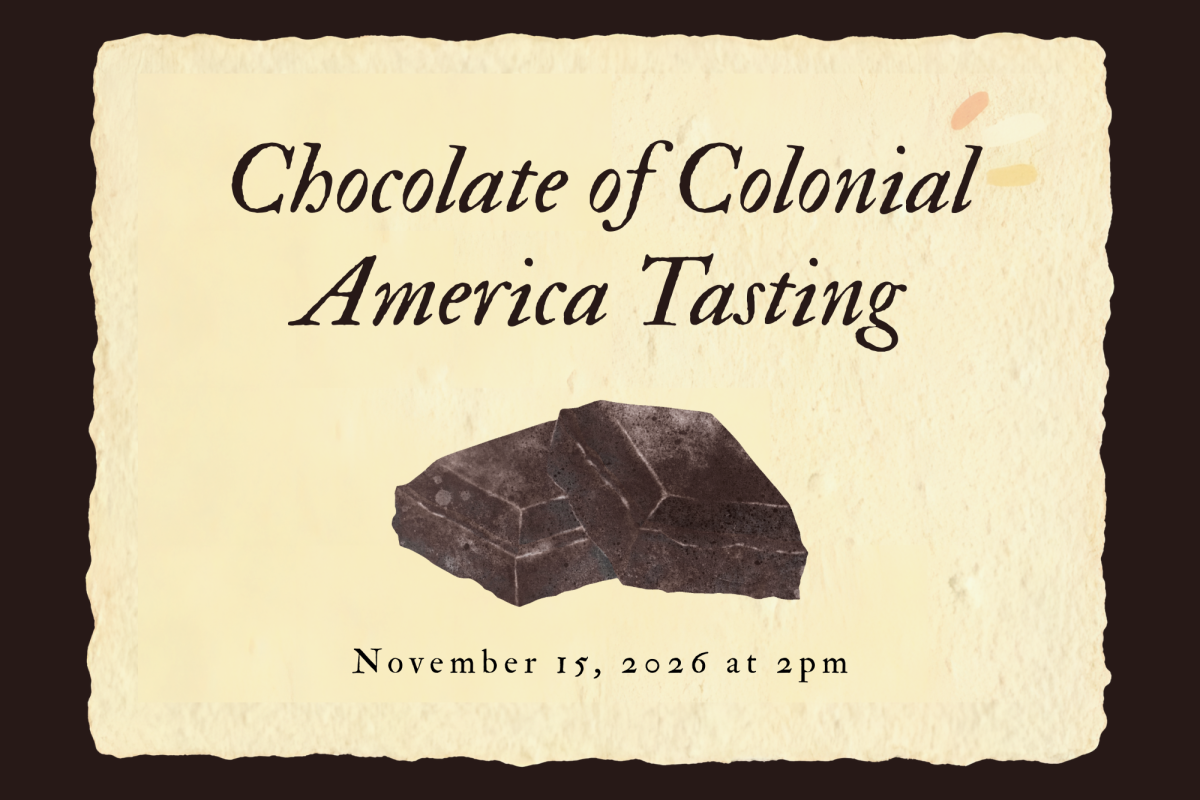 Chocolate of Colonial America Tasting Party