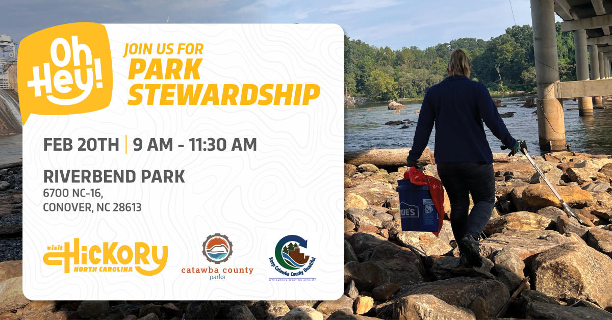 Park Stewardship Day | Riverbend Park Graphic
