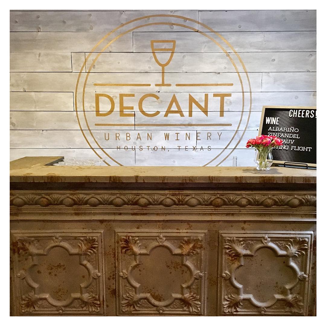 Decant Urban Winery Restaurants in Houston, TX