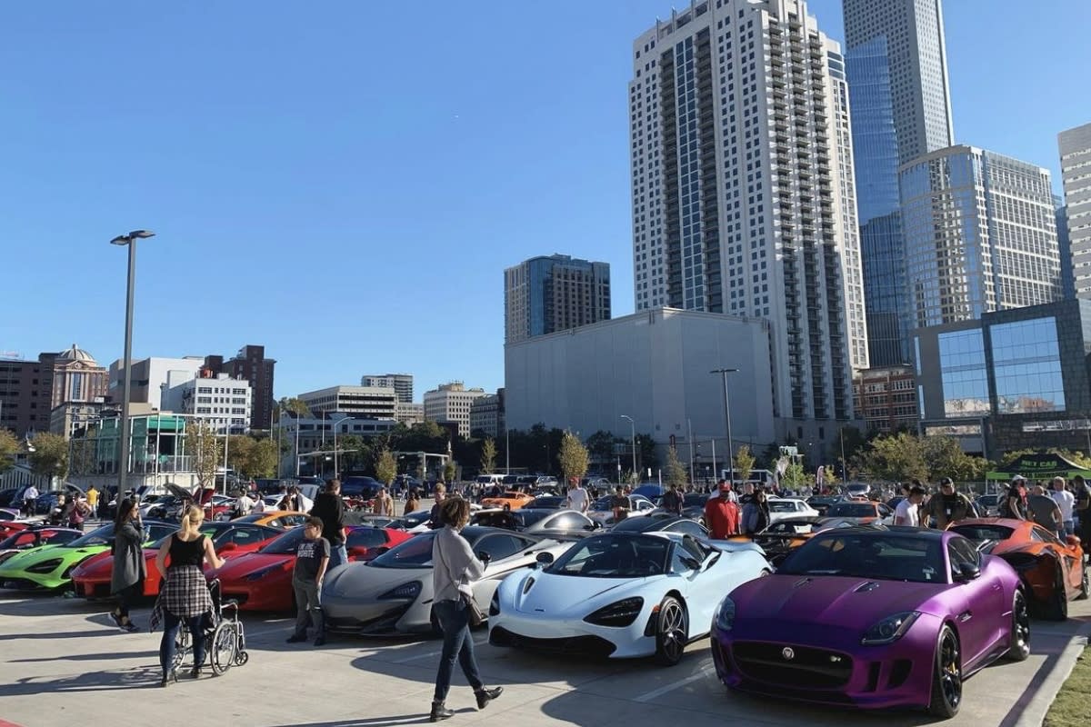 Coffee and Cars at POST General Event in Houston TX