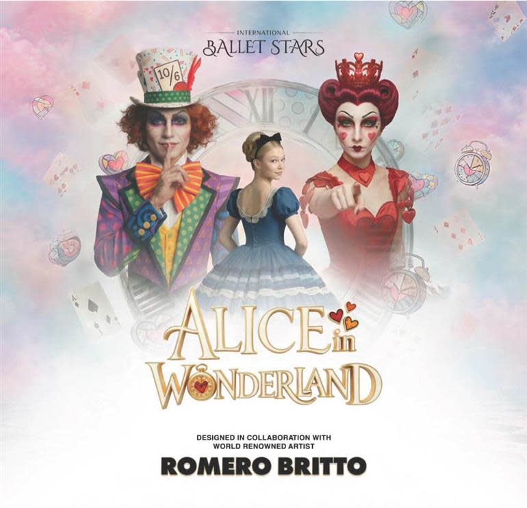 Alice in Wonderland by International Ballet Stars & Romero Britto