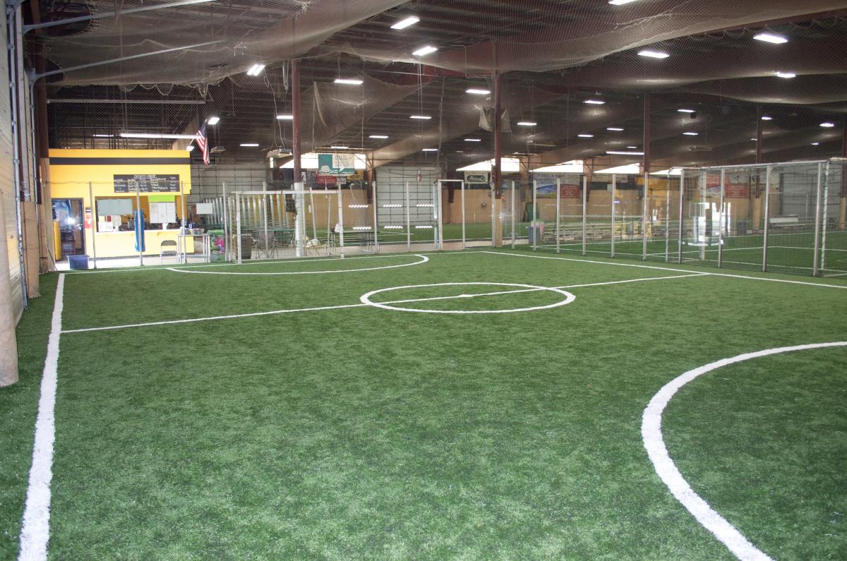 Indoor soccer dome outlet